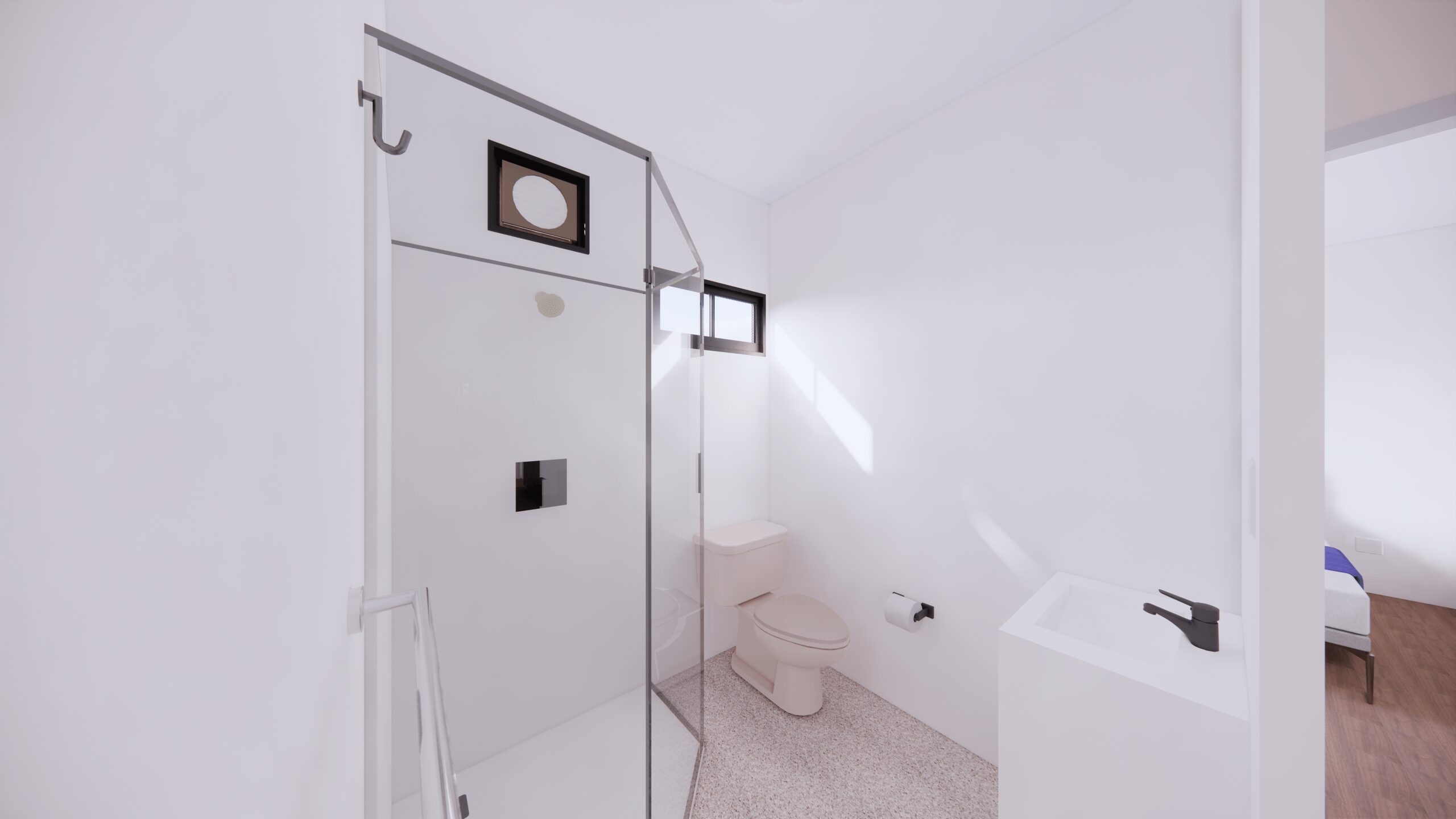 The Kimberley modular home, bathroom