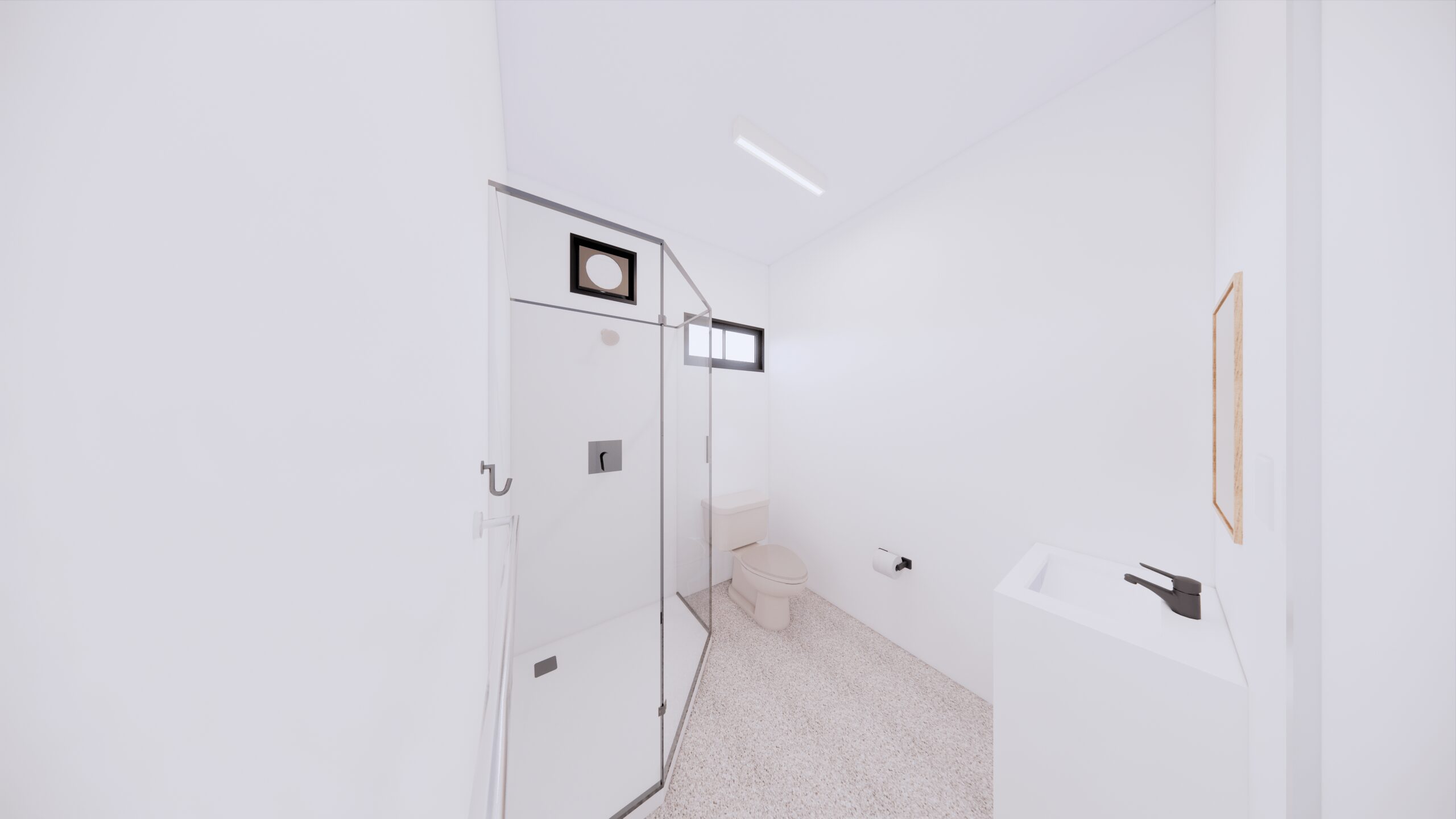 The Roper modular home, bathroom