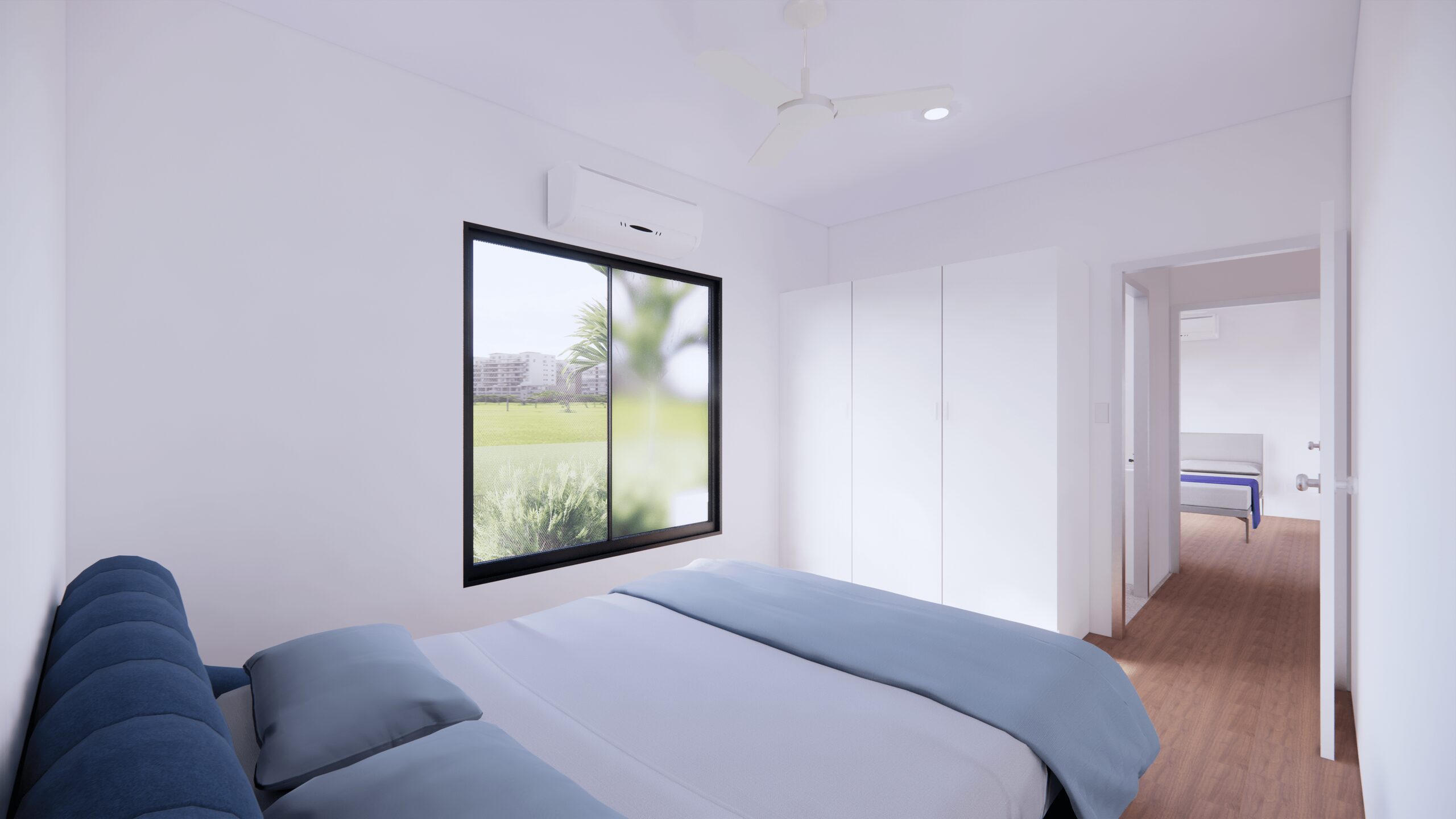 The Kimberley modular home, bedroom