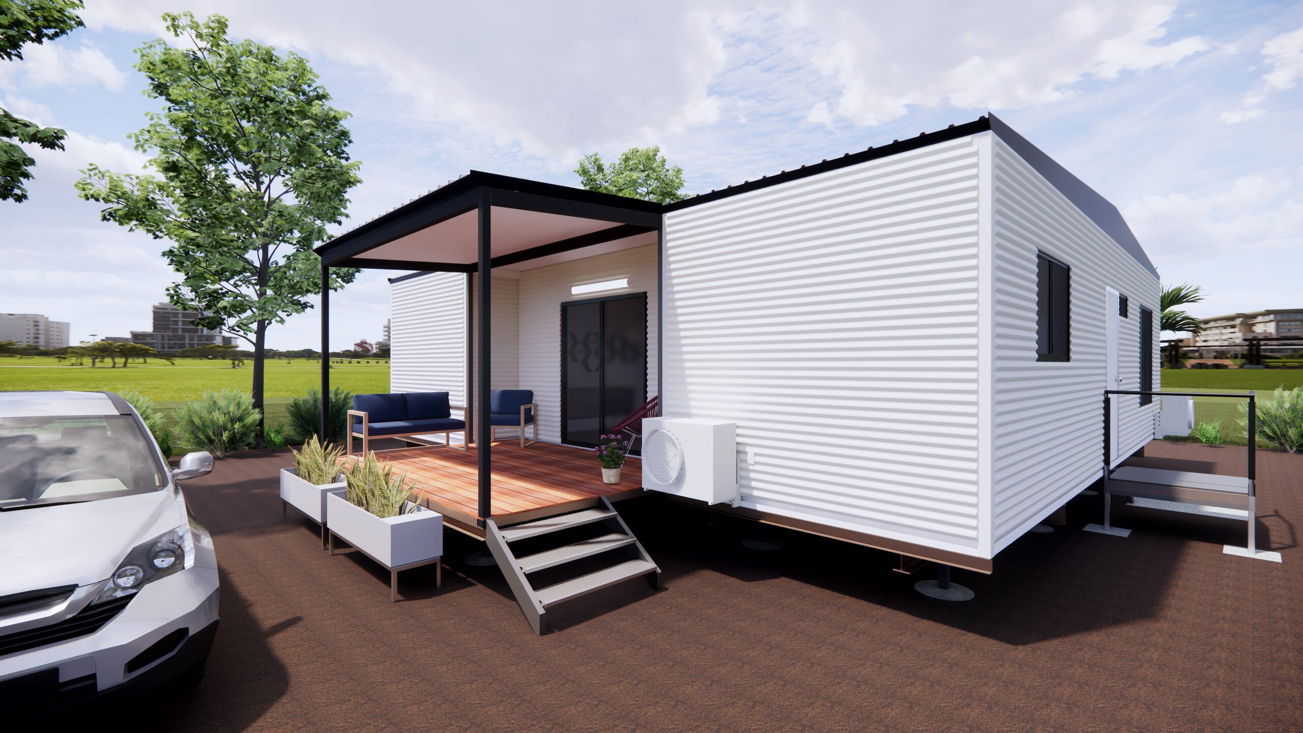 The Kimberley modular home, exterior view