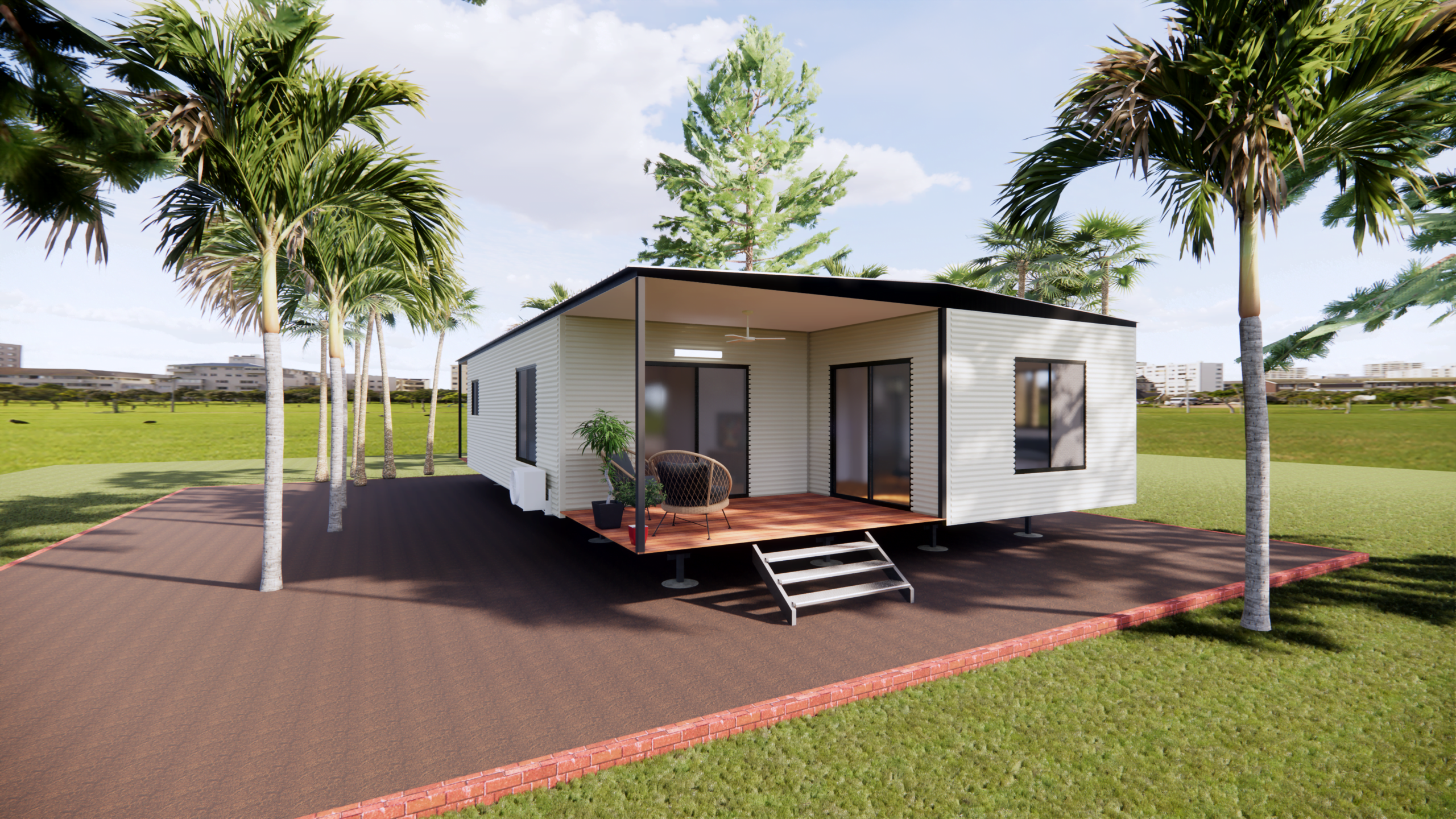 The Barkly modular home, exterior view