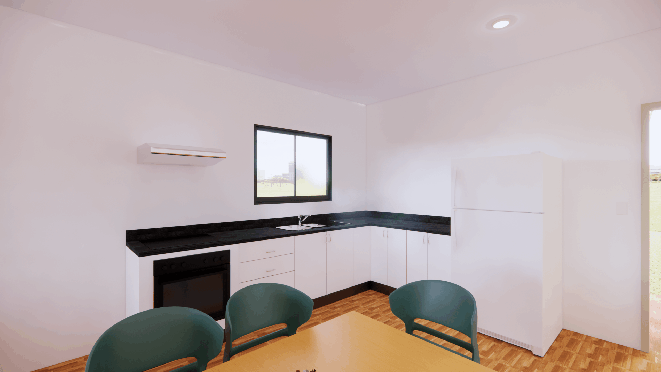The Barkly modular home, kitchen