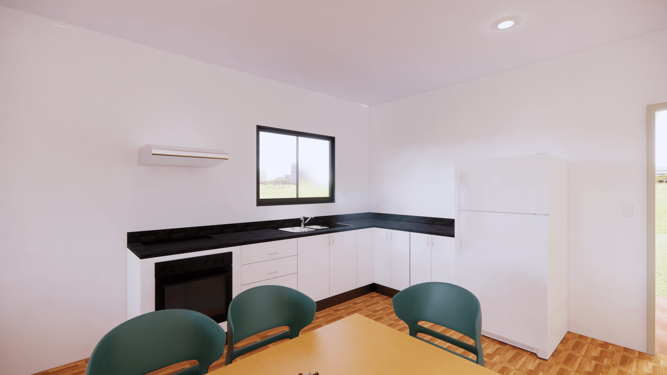 The Waratah modular home, kitchen