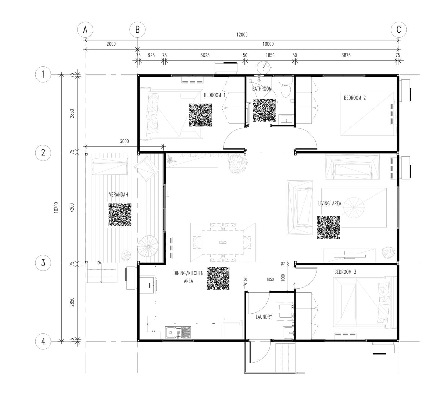 The Kimberley modular home floor plan