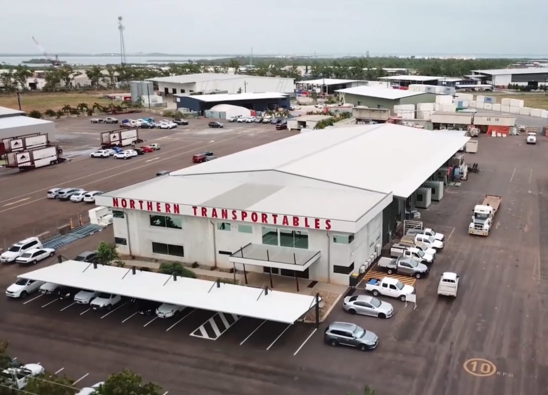 Northern Transportables head office at East Arm