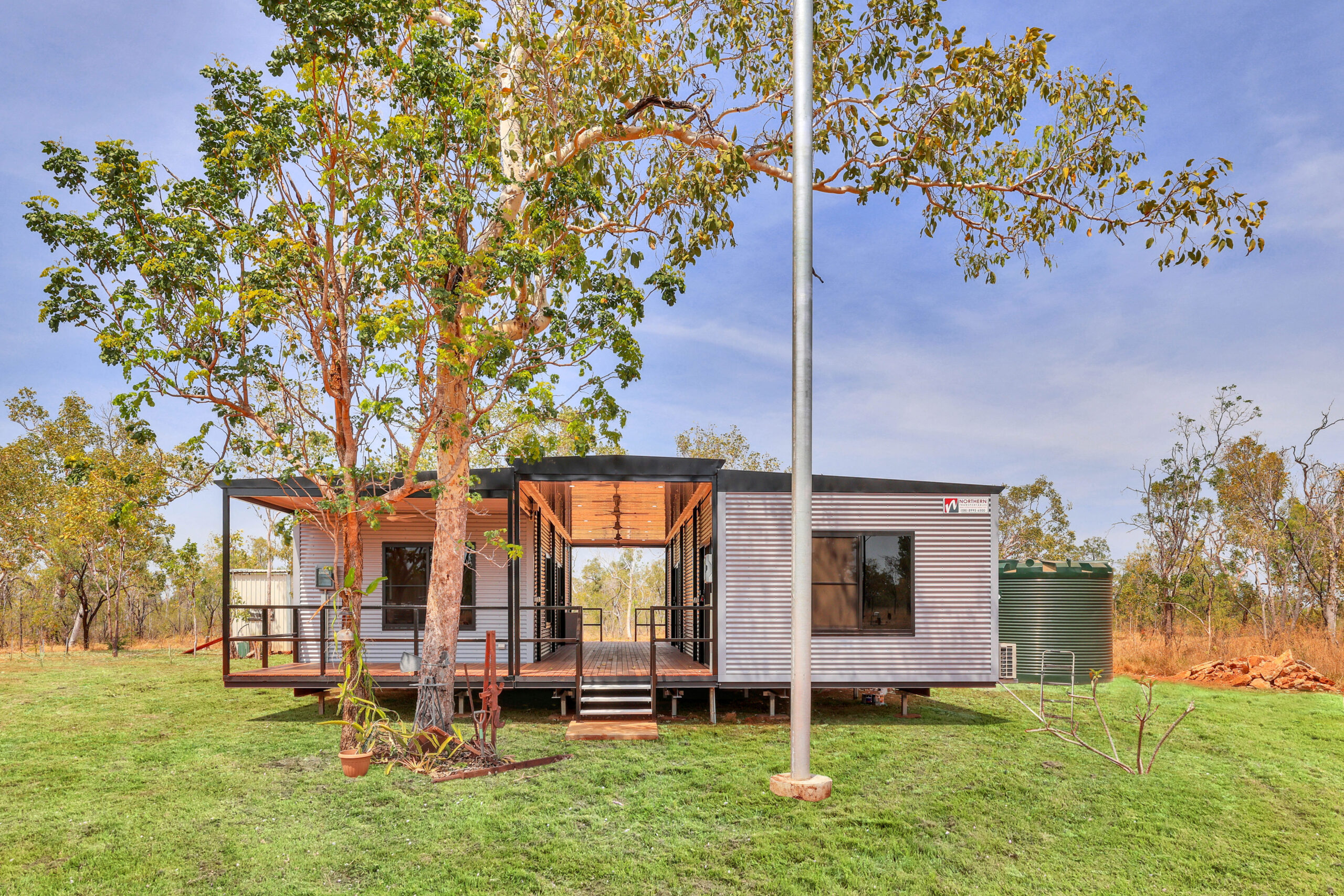 The Barkly modular home, exterior