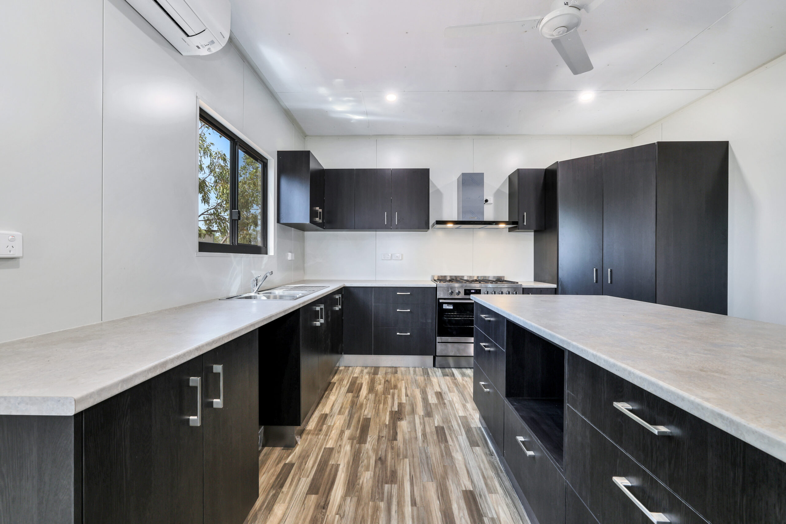 The Barkly modular home, interior